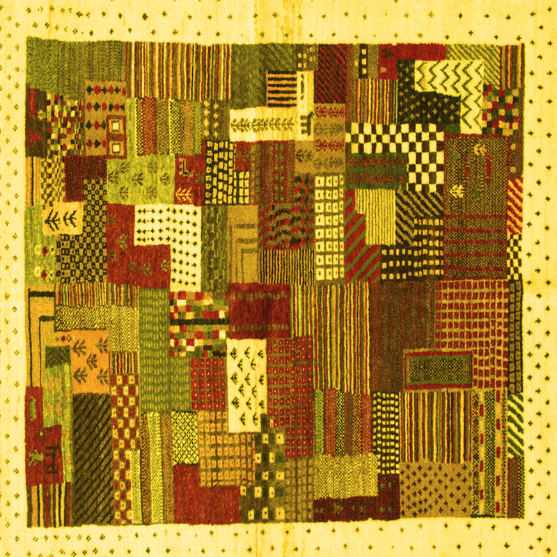 Performance Patchwork Indoor Rug, Square 8'