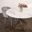 Andersonville Round Glass Top Metal Base Dining Table