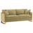 Whittier Camel Upholstered Sofa Set