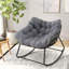  Fauteuil à bascule extérieur en rotin surdimensionné en osier-1185503229