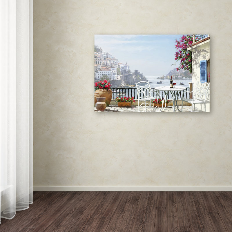«Amalfi Coast», reproduction sur toile, H 16 po x l 24 po x P 2 po