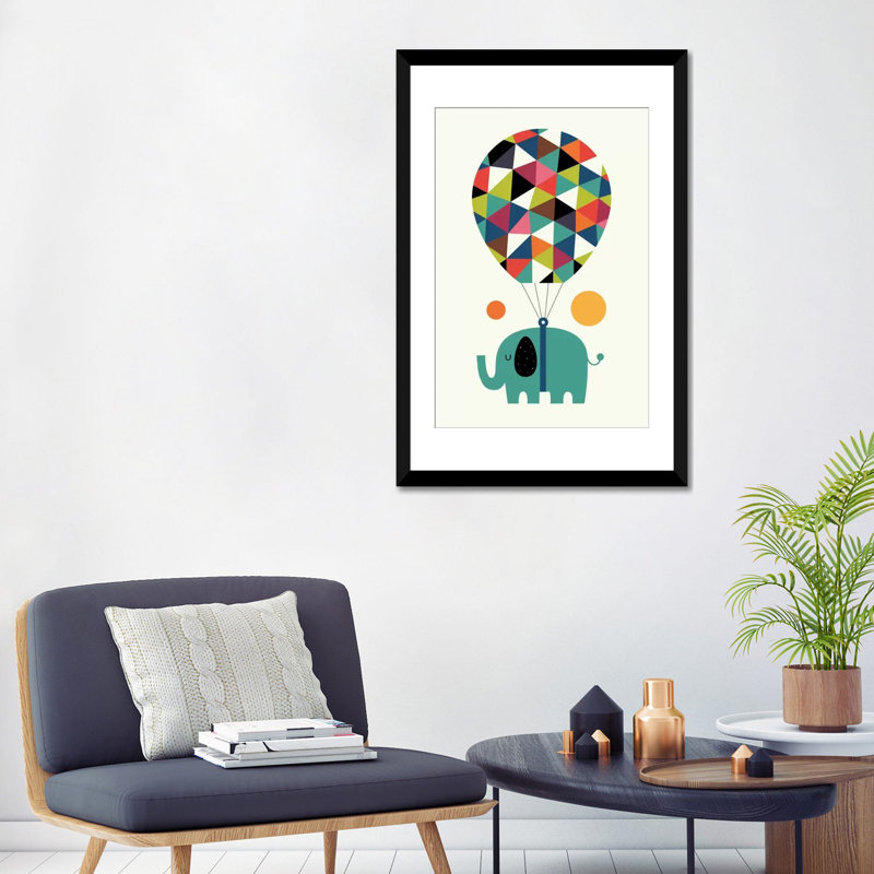 « fly high », reproduction d’original « fly high » par andy westface-impression sur toile tendue, H 32 po x l 24 po x P 1 po
