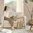 Terren 50.5" W Linen Upholstered Loveseat -266205690