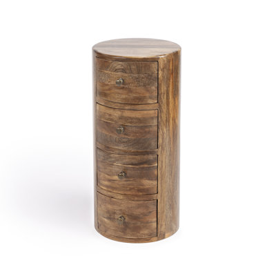 Table de chevet 4 tiroirs Atlantic