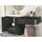 Monterey 30" Freestanding Bathroom Vanity With Acrylic Sink & 30" Black Drawer-1295427859-1293264358-1299641867