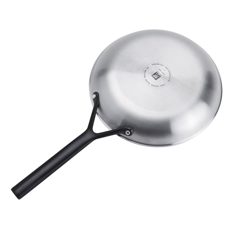 ZWILLING Milano Stainless Steel 12-Inch Stainless Steel Fry Pan, 10"