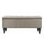 Banc de rangement rembourré avec pieds en bois massif Balcom-1873966644-1873684124