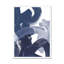 Blue On Blue I by June Erica Vess - Painting-1144011548-1144011536
