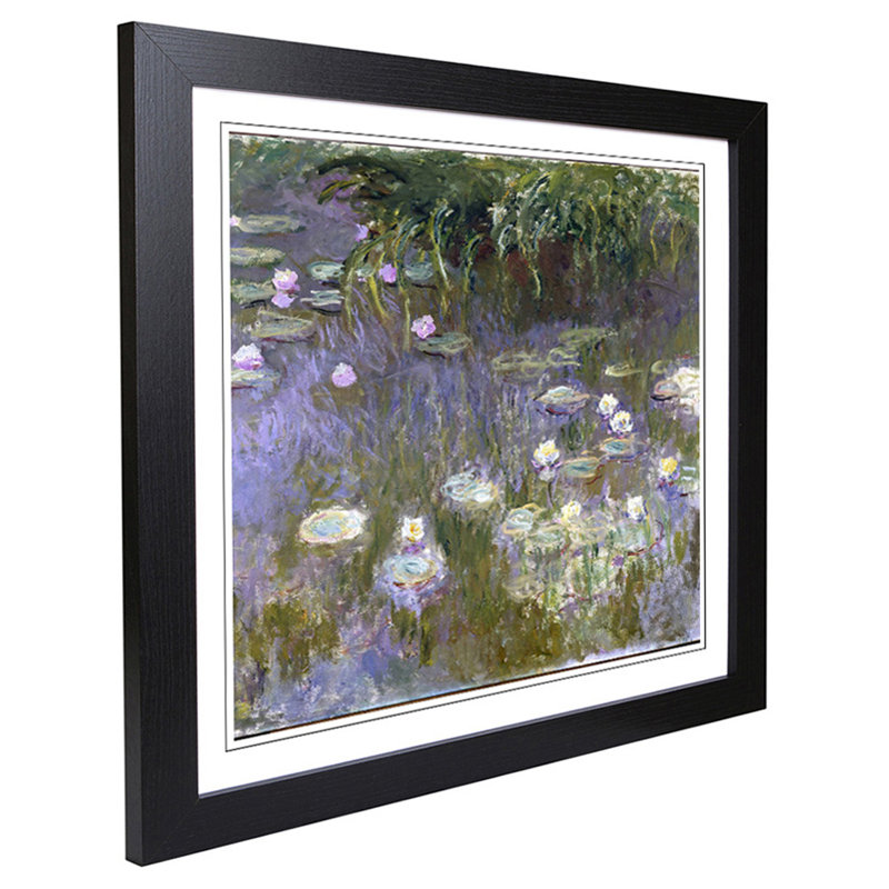 Claude Monet - Single Picture Frame Painting, Black