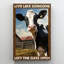 «Cow Live Like Someone» sur toile-654481760