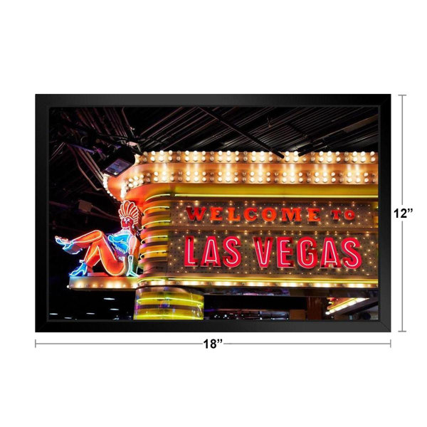 las vegas travel print las vegas poster unique wallart decor black