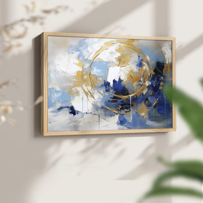 Abstract Series-CXXXVIII -Framed Print - Restickable