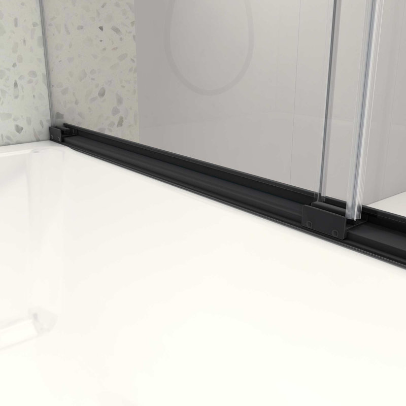 Frameless Double Sliding Shower Door