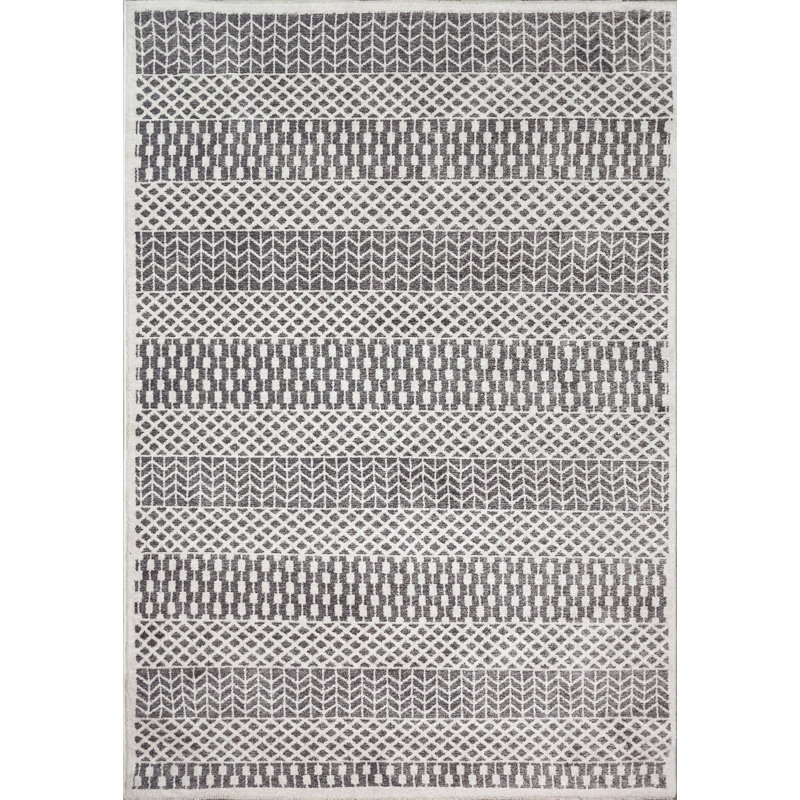 Geometric Indoor Rug, Rectangle 9' x 11'5"
