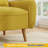 Modern Cotton Corduroy Loveseat For Small Spaces-395122244