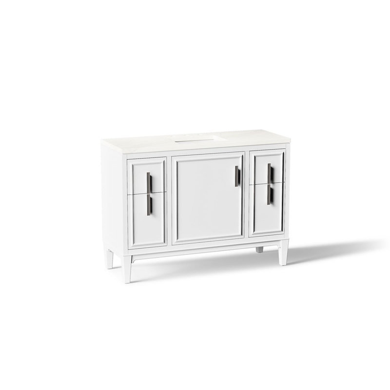 Southerk 48-In Bathroom Vanity Set, White