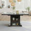 Table de salle à manger rectangulaire 47,24 "-63" (table seulement)-217650005