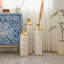 Ensemble de 3 grands vases en métal
