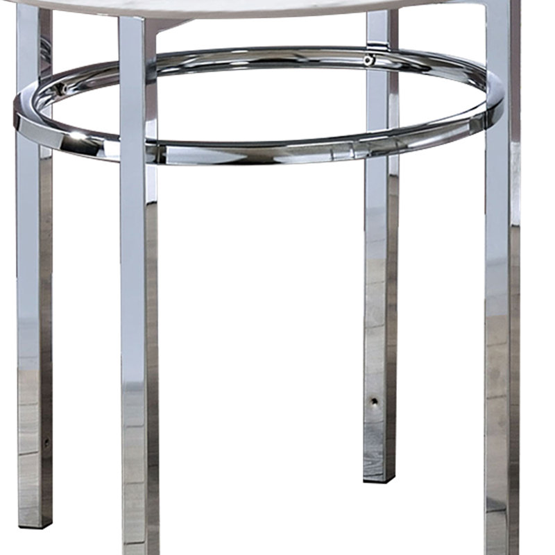 Table basse Olvan avec finition blanche