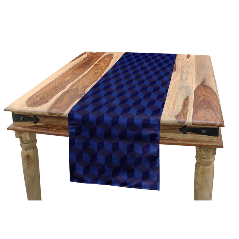 Geometric Table Runner, 120" x 16"