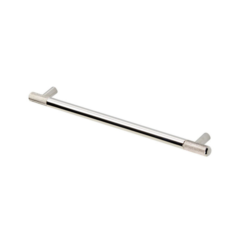 Modern Industrial Bar / Handle Pull, Polished Nickel