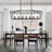 Chantrea 7 - Light Iron Dimmable Kitchen Island Square / Rectangle Chandelier-1670263803