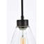 Luminaire suspendu conique à 1 lumière Okelly-1350956799