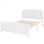 Lit plateforme double en bois massif avec lattes de soutien, structure solide, aucun sommier requis, finition blanche-1172599398-1172599393