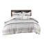 Ensemble de housse de couette en coton double / grand avec garnitures-119744161