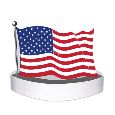 American Flag Headband - Pack of 12