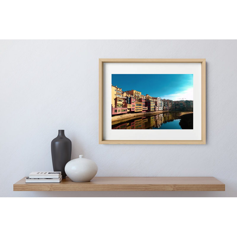 Casa Masó Print by Joseph Regan, 14" H x 16" W x 0.75" D, Natural