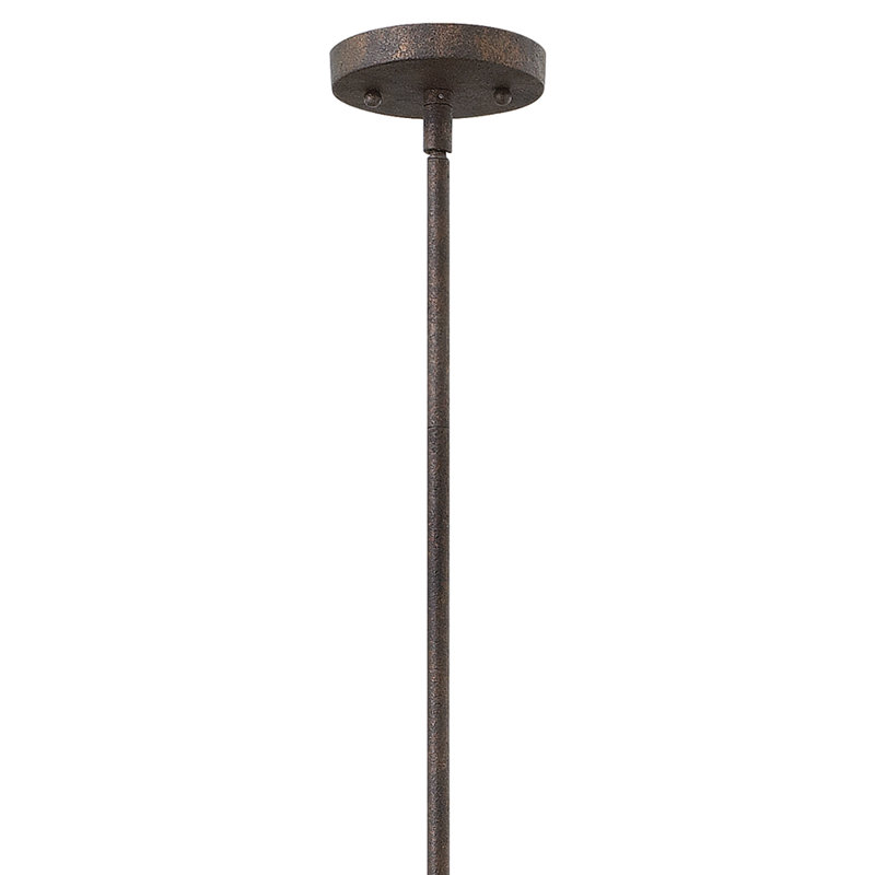 12-in Accessory Stem - Iron Rust - Steel
