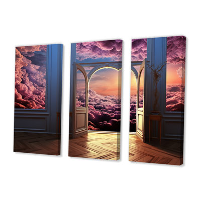 Mayron - Ensemble d'art mural nuages