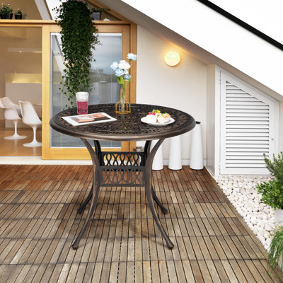 Table bistro en aluminium Craigville