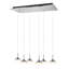 Luminaire suspendu en grappe 6 lumières-18784677