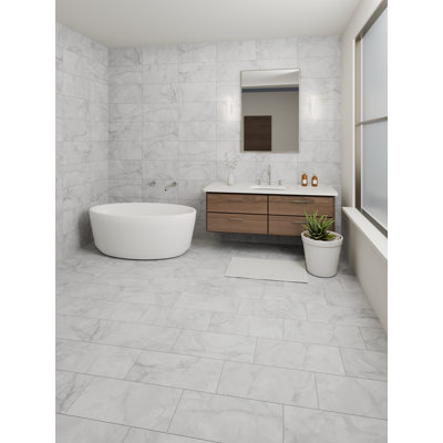 G325 Onice White Matte 12x24 Porcelain Onyx Look Floor & Wall Tile, Made in Spain