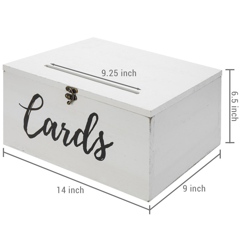 Wood Gift Card Holder