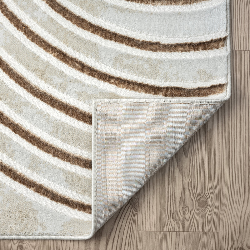 Iselis Geometric Indoor Rug, Rectangle 8'11" x 12'