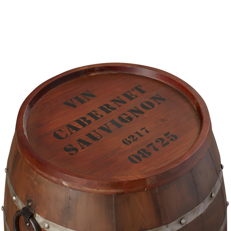 Table d'appoint French Wine Barrel