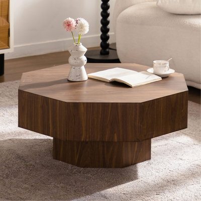 Table basse octogonale 30,51 po