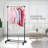 Adjustable Steel Pipe Drying Rack Load Capacity 22lbs