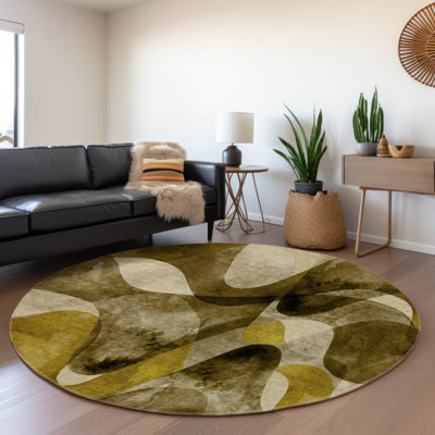 Nolah Area Rug with Non-Slip Backing