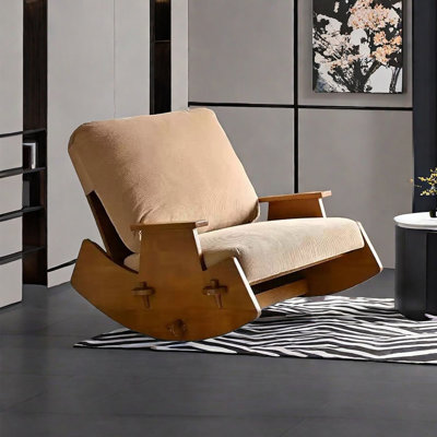 Leisure Rocking Chair - soft, Spacious Seating