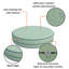 Decorative Indoor Outdoor Waterproof Round Cushion Cover, Patio Bar Stool UV Resistant Seat Cover-1267953746