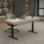 Bureau réglable électrique 70,87 "beige moderne et minimaliste-129227879