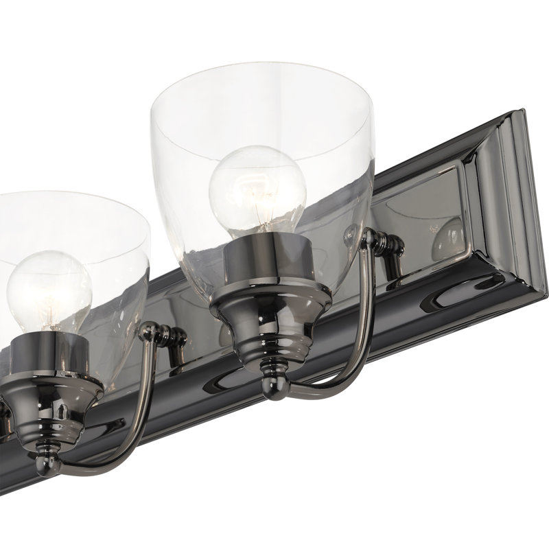 Winchendon 3 - Light Dimmable Vanity Light, Black Chrome