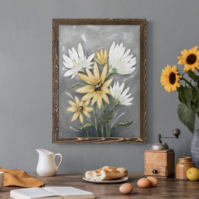Summer Daisies I - reproduction d'art sur toile