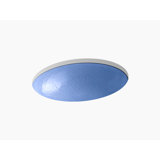 Kohler Whist, Artist Editions Oval Glass Undermount Bathroom Sink