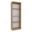 Bibliothèque Home avec 4 tablettes modernes pour livres et décor, chêne naturel-249757769