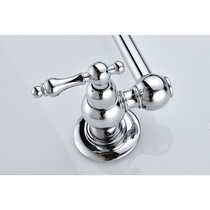 Robinet remplisseur mural, Chrome chrome